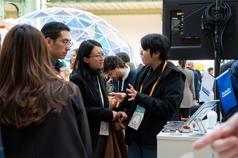 “中国绿色方案”集体亮相巴黎。  主办方供图