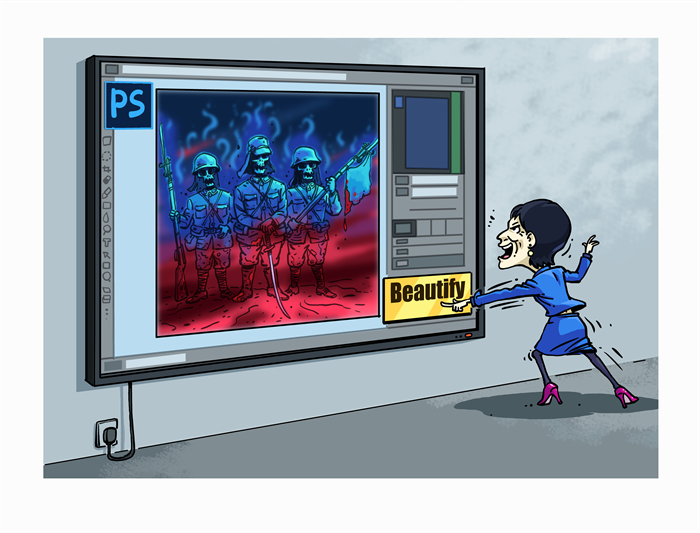 漫画作者：马宏亮（人民网版权图片，未经授权请勿转载。）