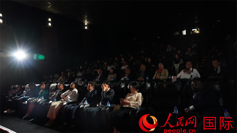 观影现场。人民网 刘畅摄