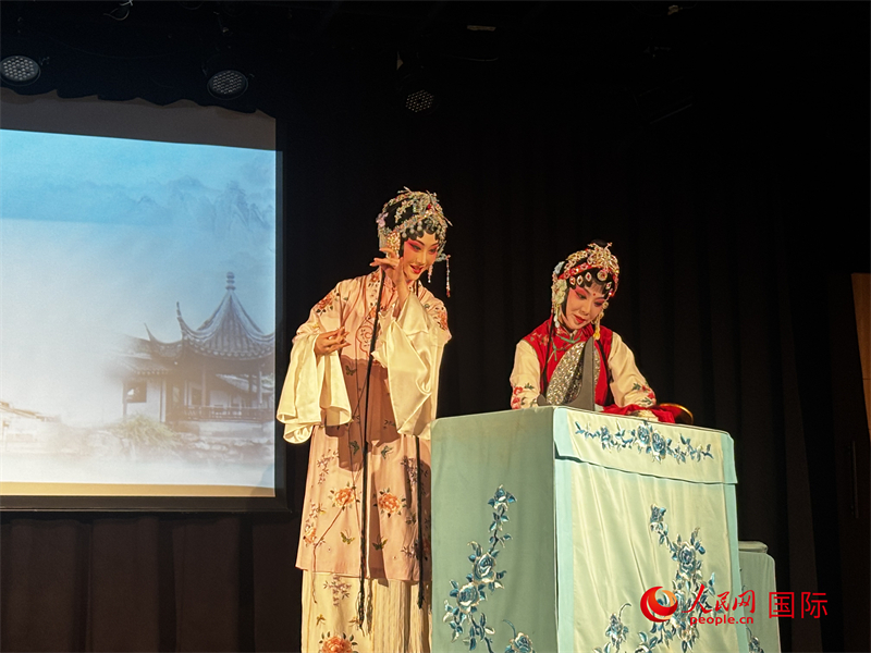 演出现场。人民网记者 禹丽敏摄