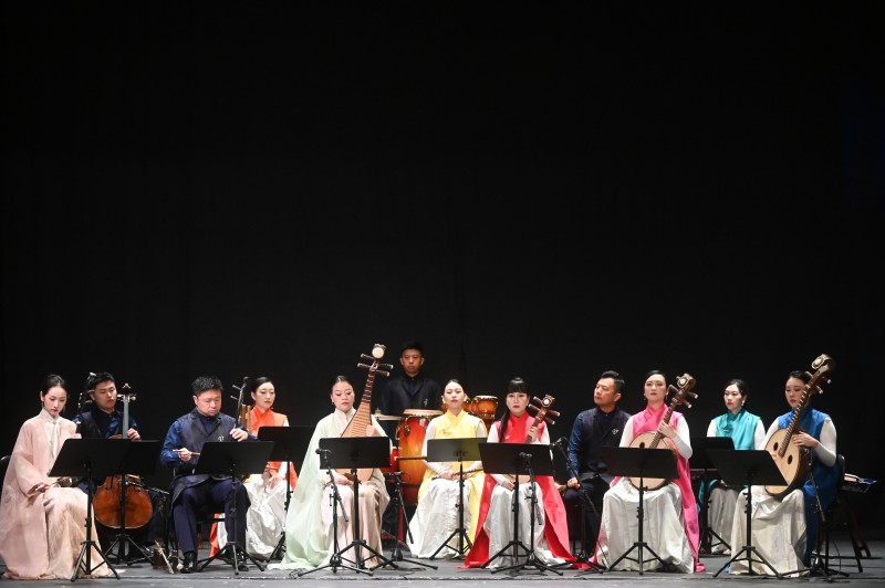 《海上生民乐》专场音乐会现场。 马耳他中国文化中心供图