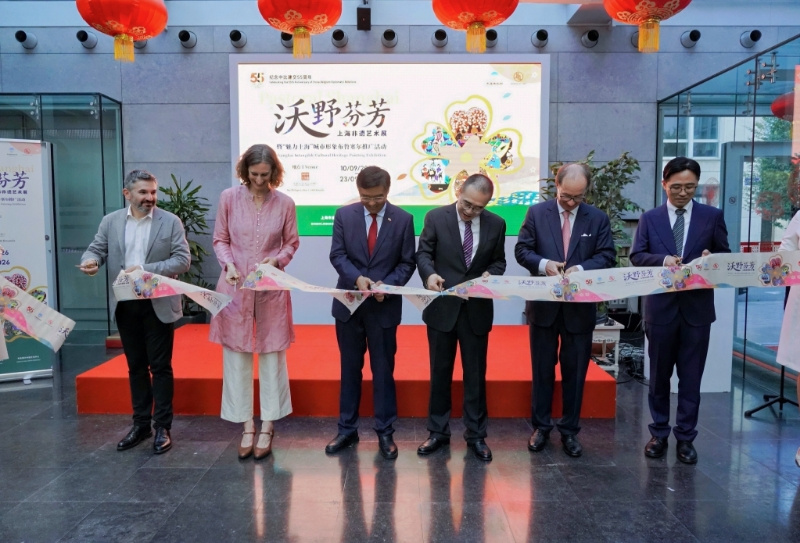 活动现场。 布鲁塞尔中国文化中心供图