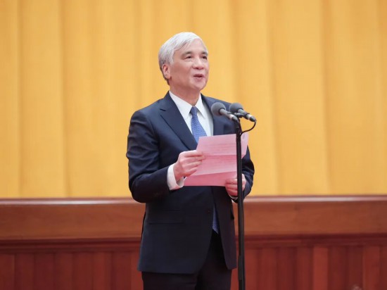 全国人大常委会副委员长、欧美同学会会长丁仲礼致辞